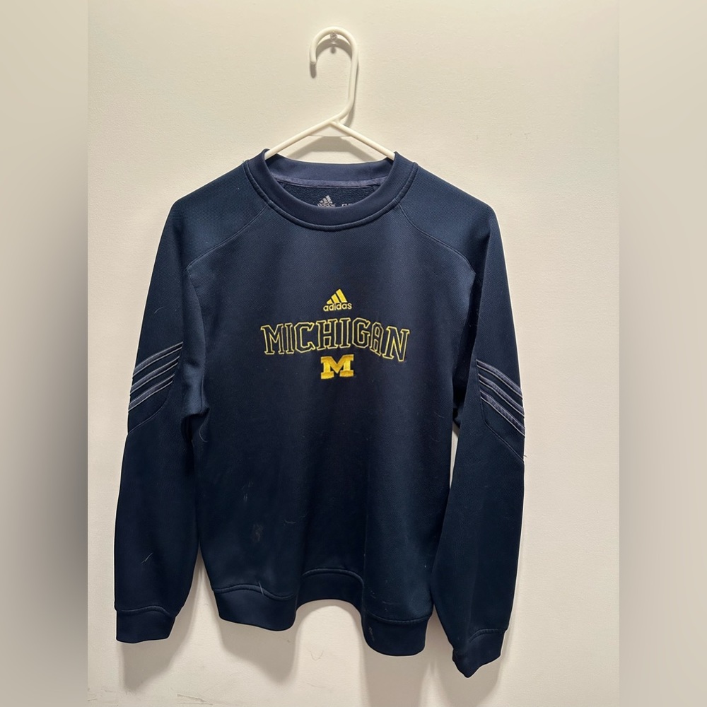 Adidas Michigan crew neck sweatshirt